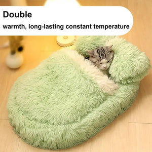 Fluffy Anti-Slip Small Animal Sleeping Nest for Winter