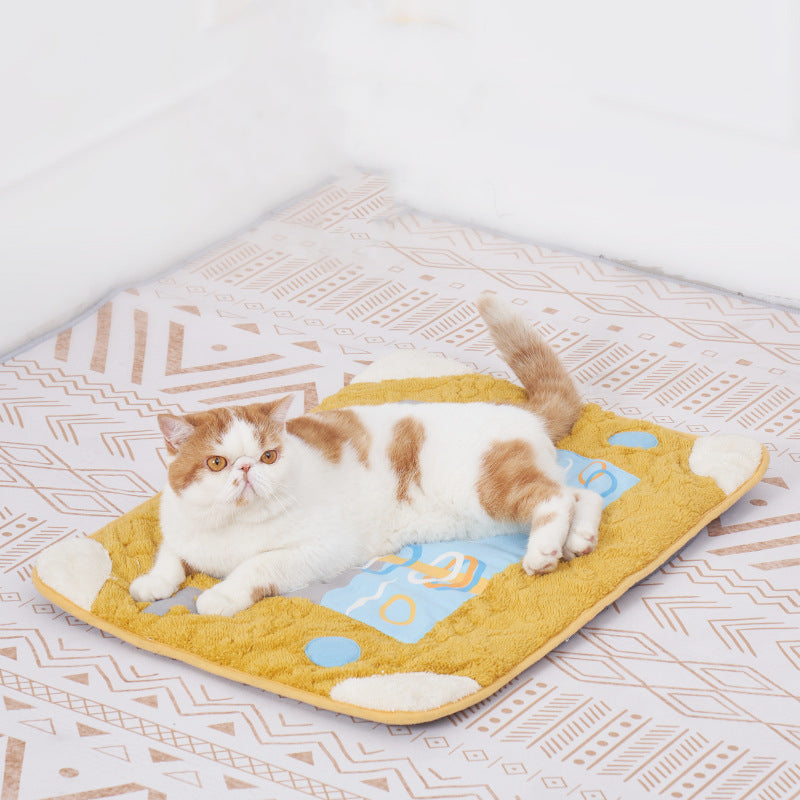 Arctic Velvet Plush Pet Nest Bed with Pillow