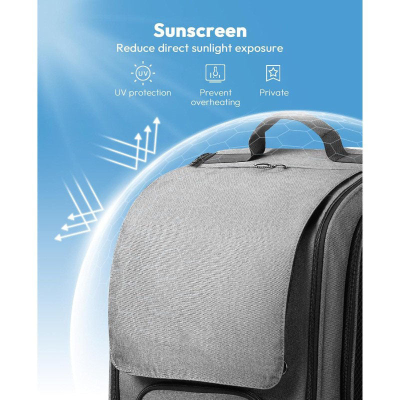 Aviation Style Portable Pet Fashion Backpack
