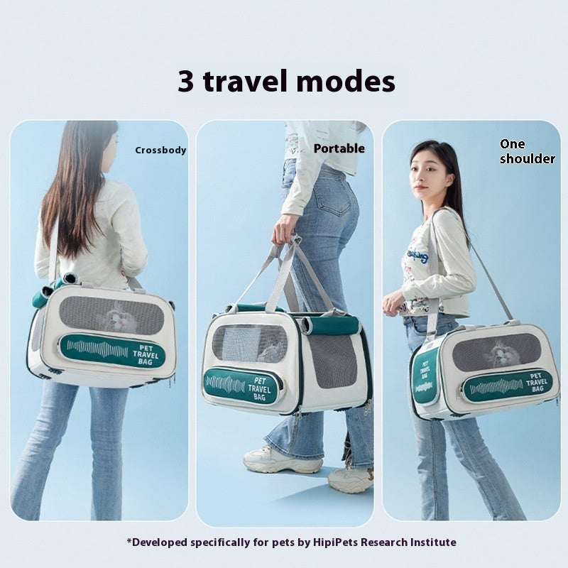 Breathable Large Capacity Portable Pet Backpack