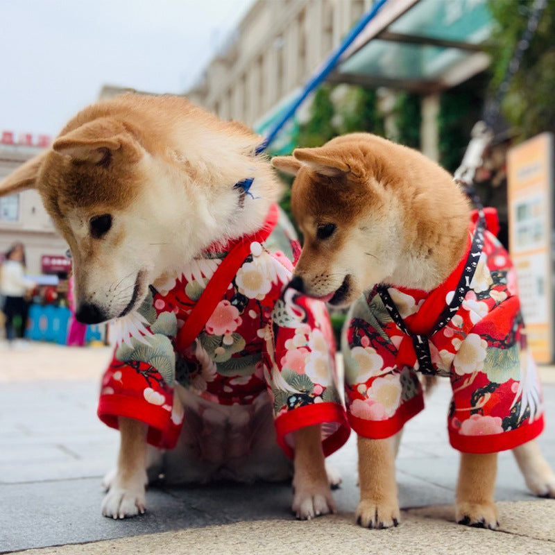 Fashion Kimono Decorative Outfit for Pets