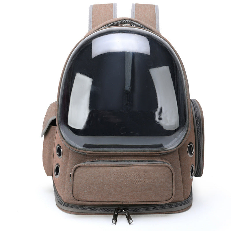 Portable Transparent Pet Backpack Space Capsule Carrier