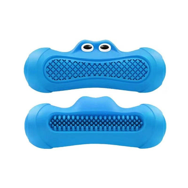 Natural Rubber Rugby Chew Toy for Pets