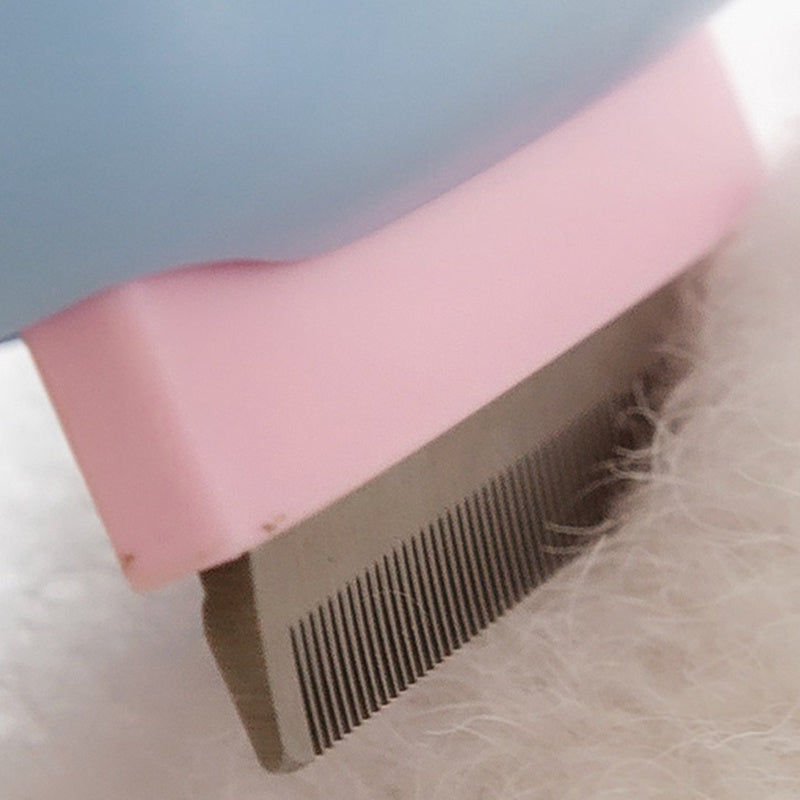 Pet Deshedding and Dematting Grooming Brush for All Breeds