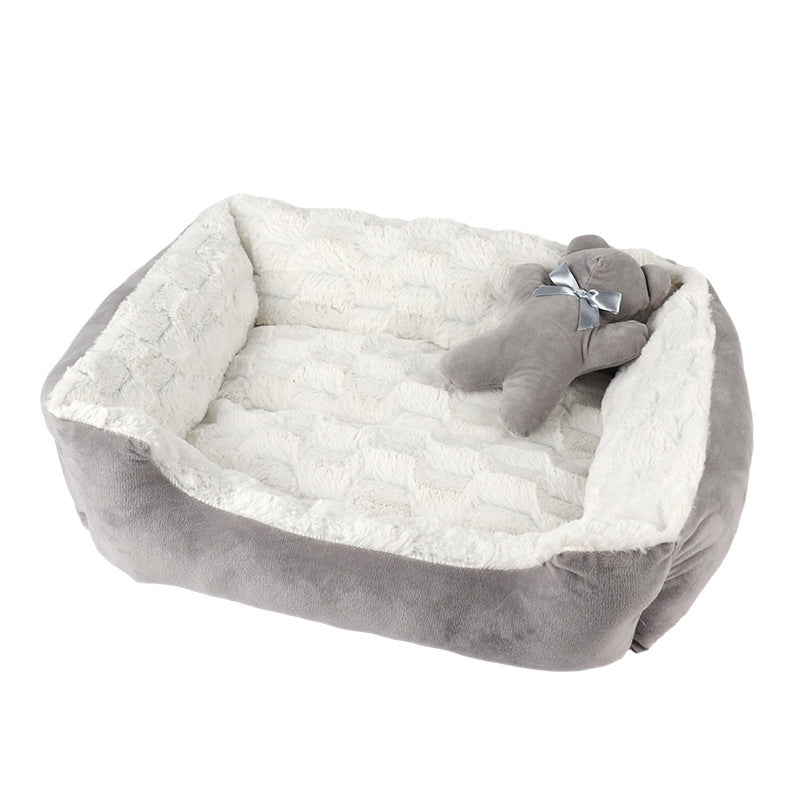 Soft Cozy Plush Pet Nest