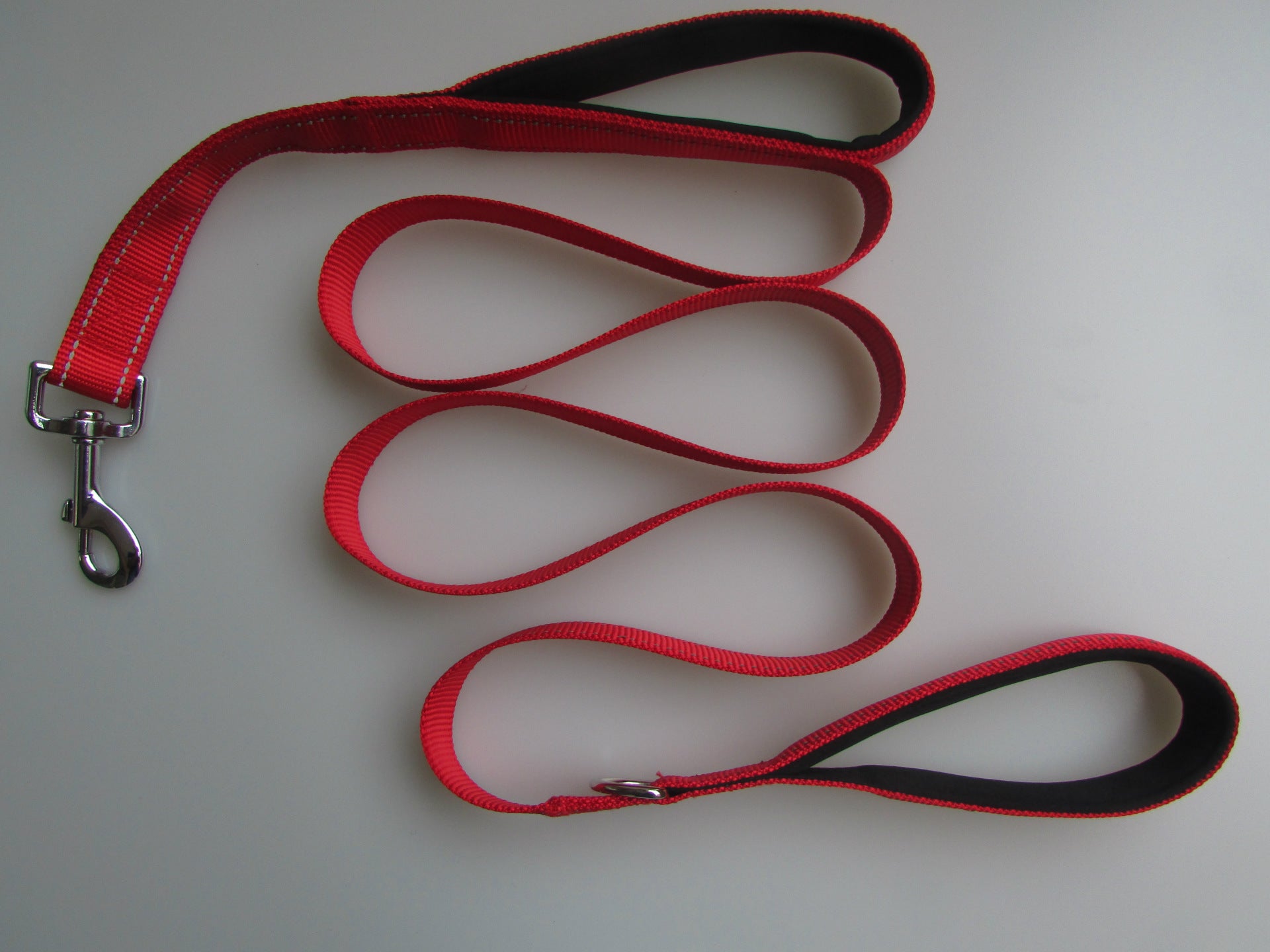 Double Handle Pet Leash Durable Control