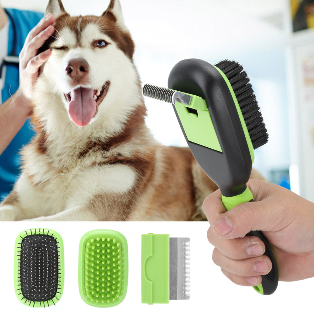 5-in-1 Pet Grooming and Cleaning Comb Set