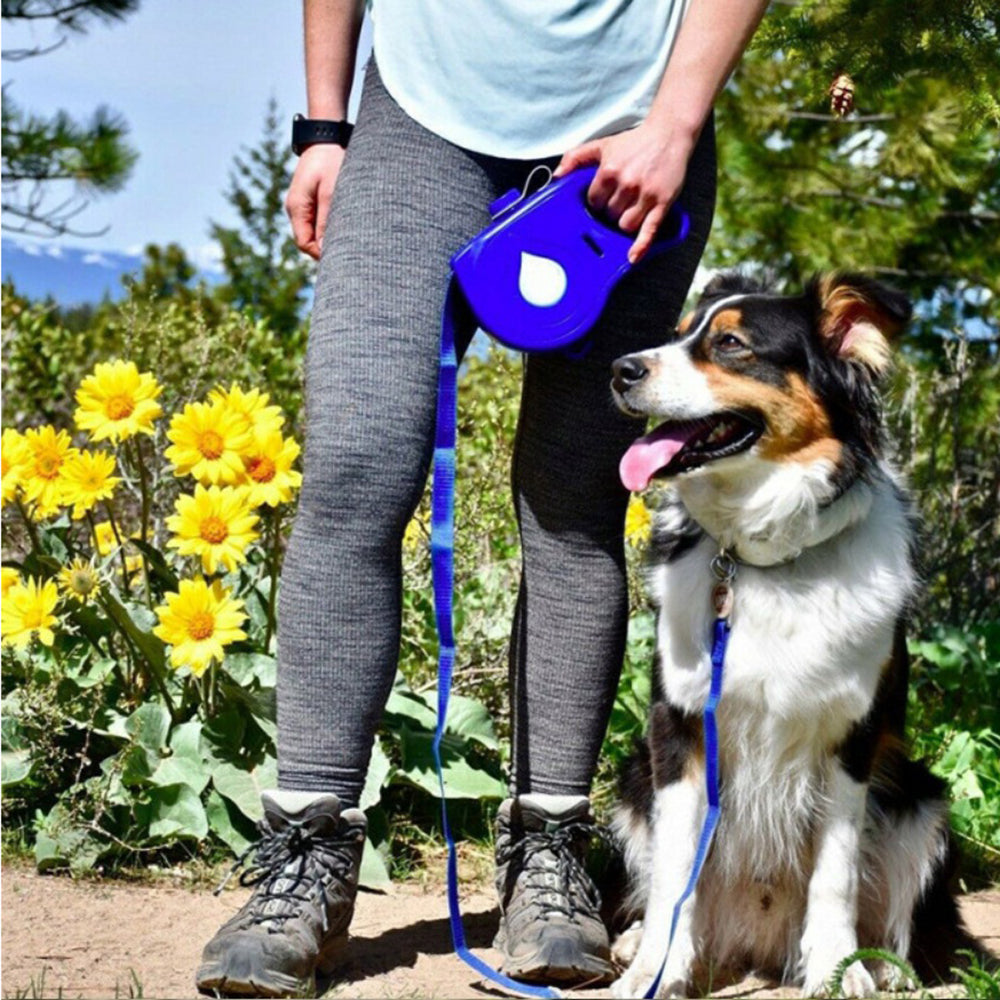Multifunctional Automatic Retractable Pet Leash Portable Design
