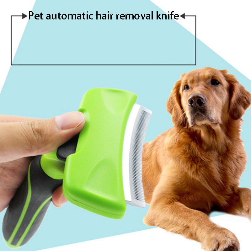 Pet Deshedding Grooming Brush and Hair Removal Rake