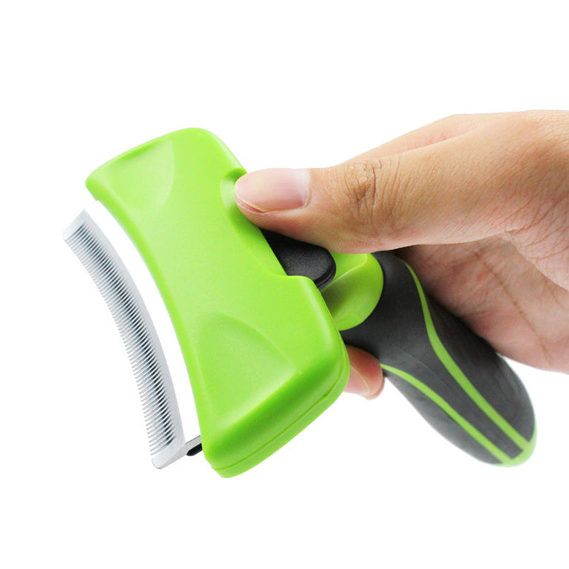 Pet Deshedding Grooming Brush and Hair Removal Rake