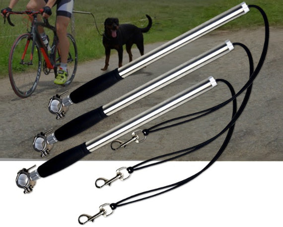 Stainless Steel Pet Bike Leash Safe Durable Design