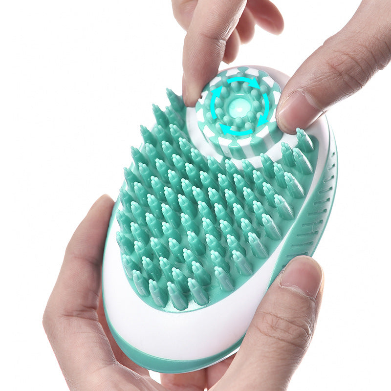 Pet Bath and Massage Brush for Hair Removal