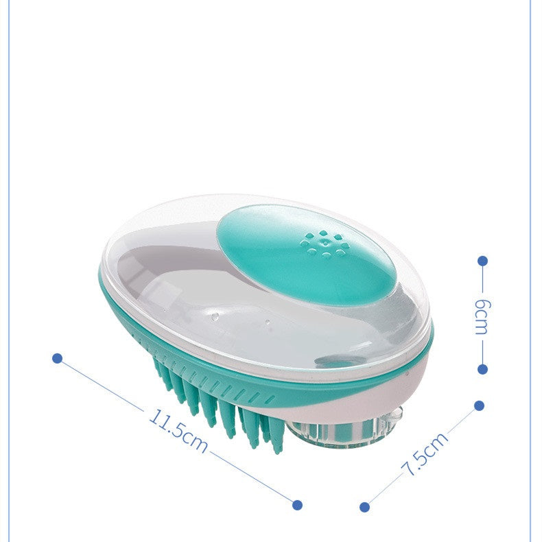 Pet Bath and Massage Brush for Hair Removal