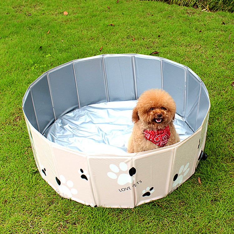 Portable Foldable Pet Swimming Pool and Bathing Tub