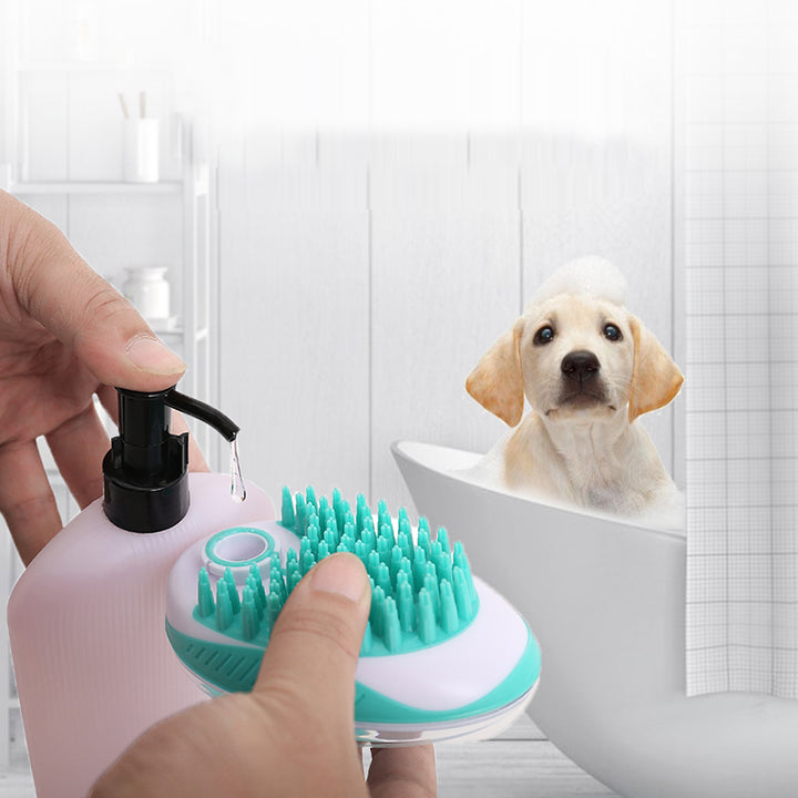 Pet Bath and Massage Brush for Hair Removal