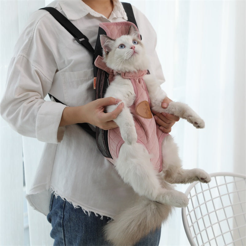 Portable Pet Backpack Lightweight Spring Outing Carrier