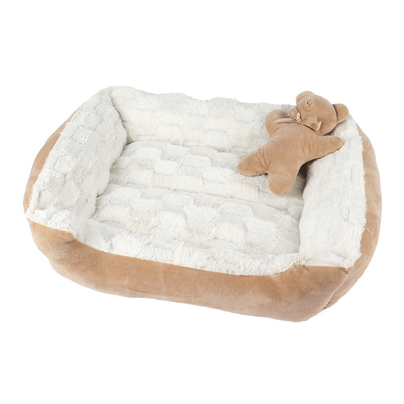 Soft Cozy Plush Pet Nest