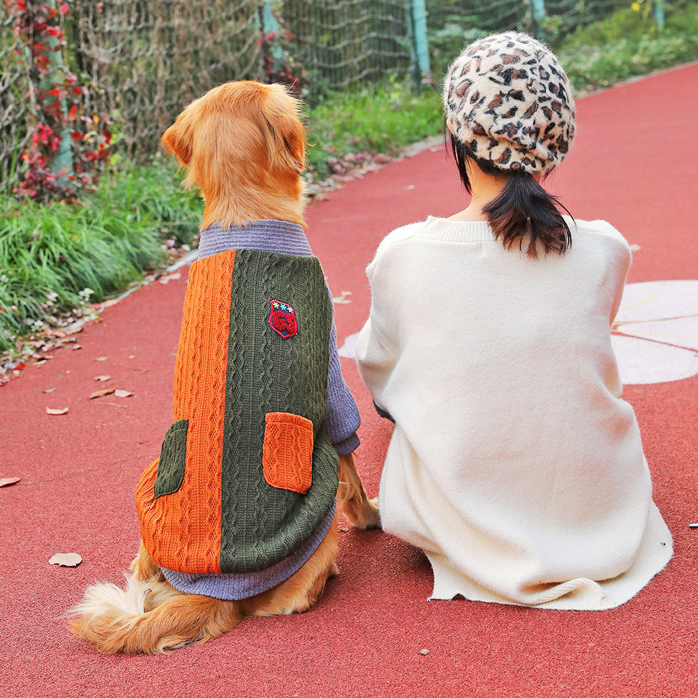 Thick Winter Sweater Warm Large Pet Wear