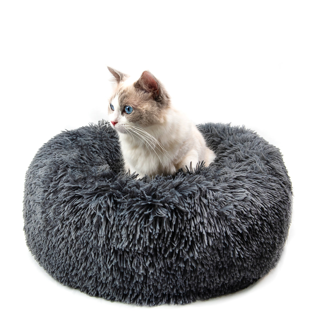 Round Plush Pet Bed Mat for Small Pets