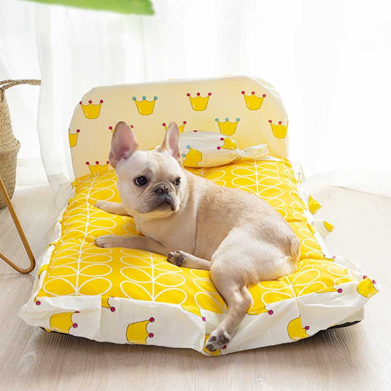 Teddy Plush Bed for Small Pets