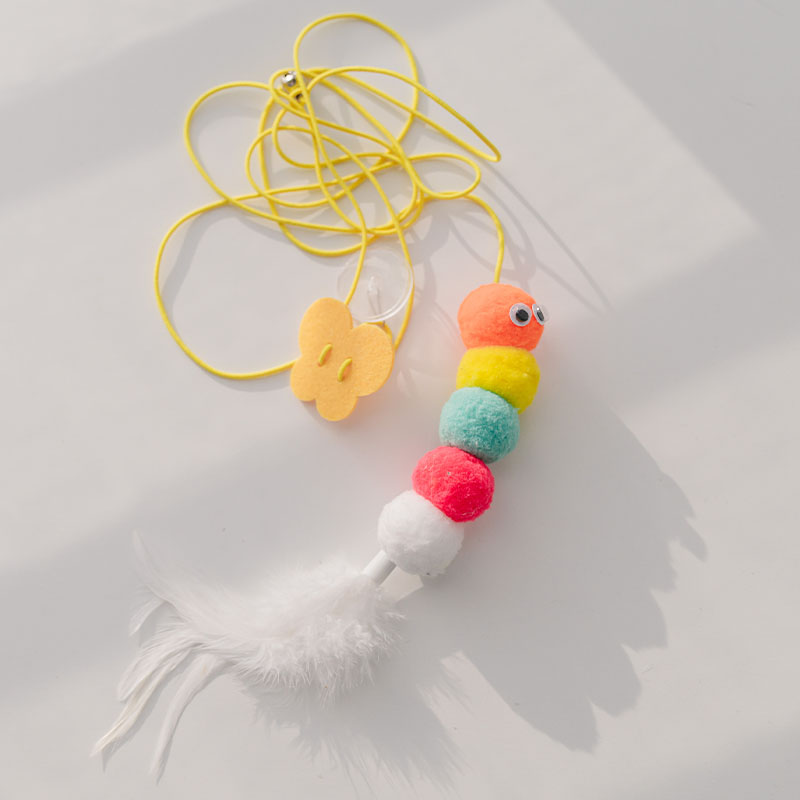 Interactive Telescopic Rope Mouse Toy