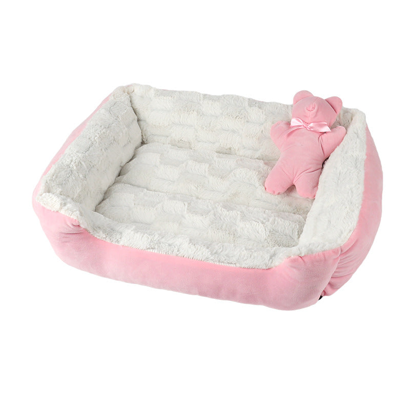 Soft Cozy Plush Pet Nest