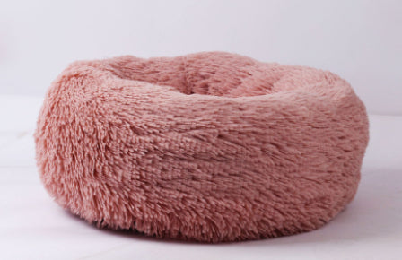 Round Plush Pet Bed Mat for Small Pets