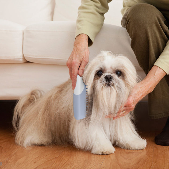Pet Silicone Massage Brush with Deodorizing and Hair Removal Function
