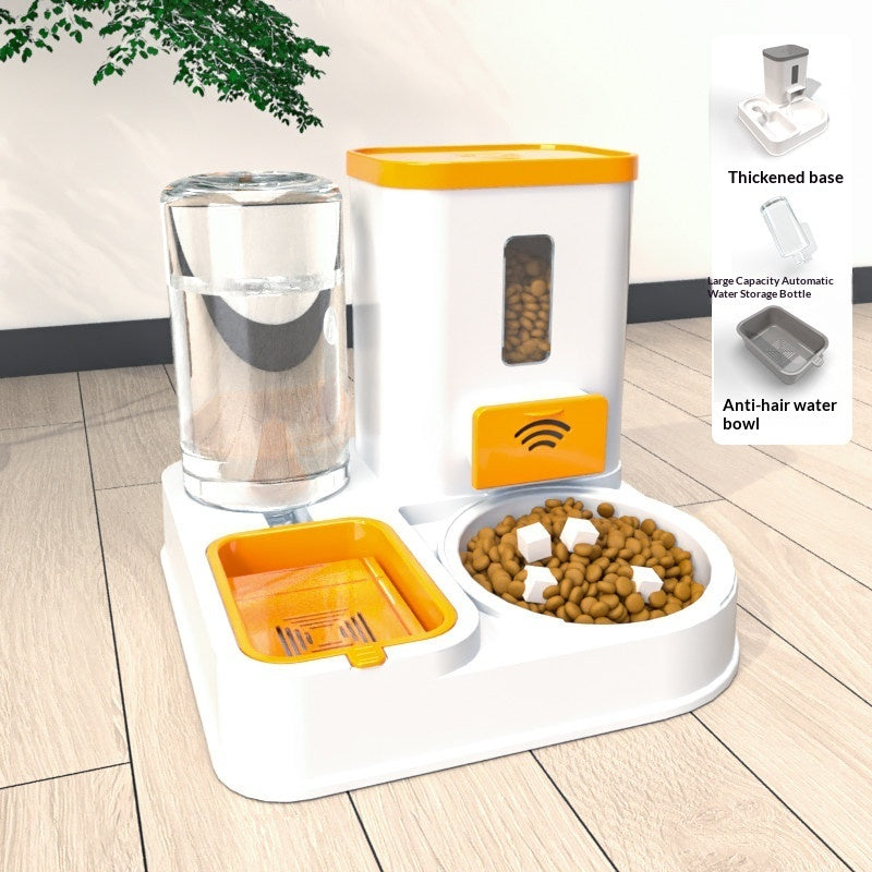 Pet Feeding and Drinking Bowl Station
