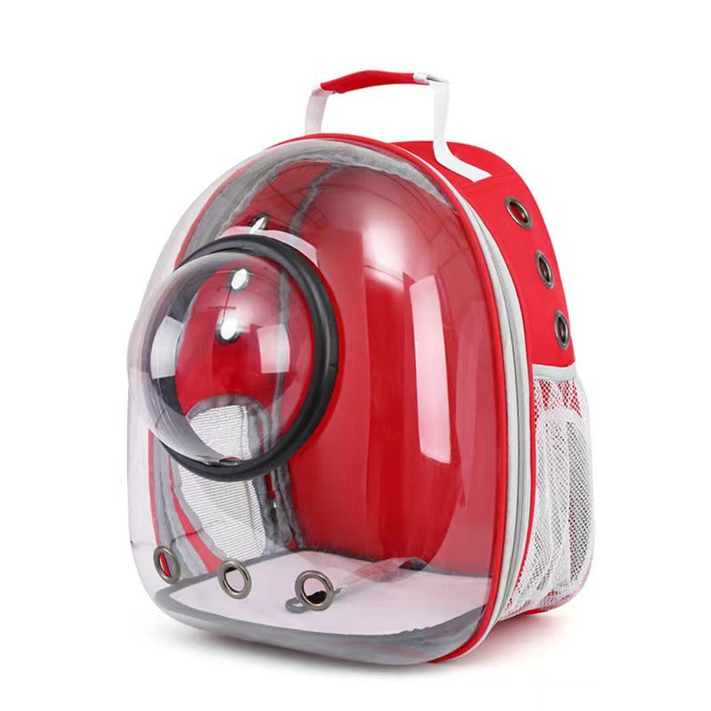 Transparent Skylight Pet Backpack Large Breathable Carrier