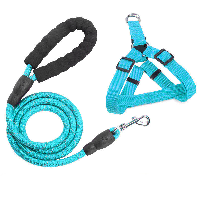 EVA Reflective Pet Leash And Collar Set