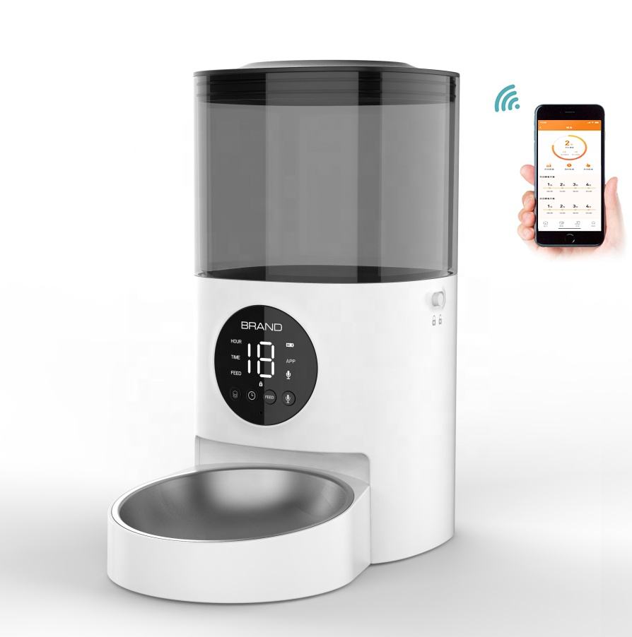 Automatic WiFi Pet Feeder for Small Animals