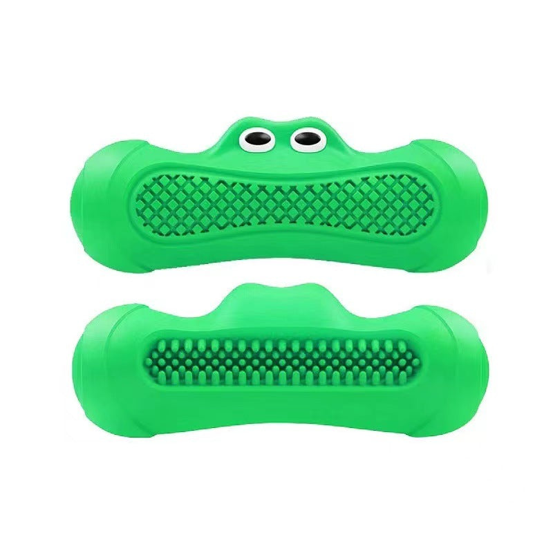Natural Rubber Rugby Chew Toy for Pets