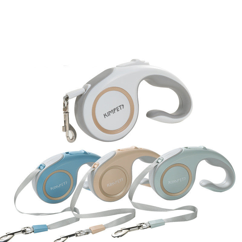 Automatic Retractable Pet Leash Durable Adjustable Design
