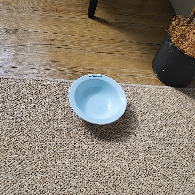 Elevated Anti-Tip Ceramic Double Pet Bowl