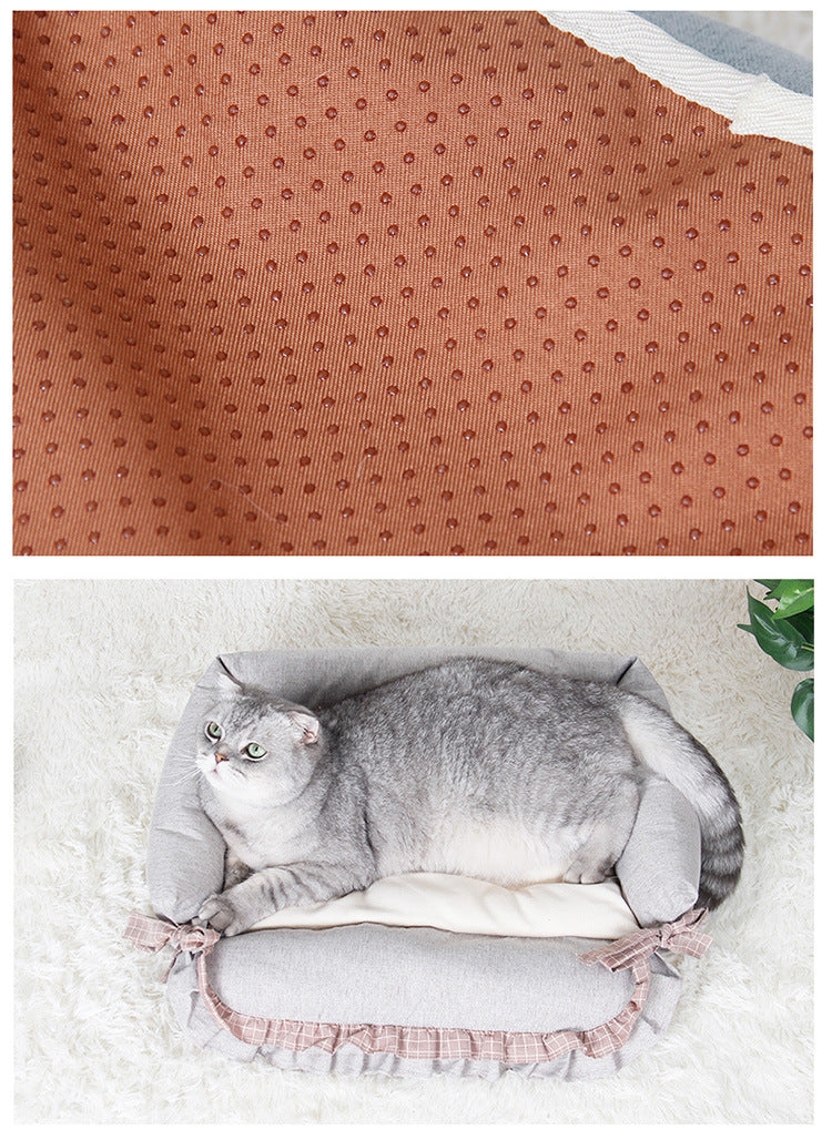 Slow-Feed Anti-Biting Plush Pet Sniffing and Training Pad