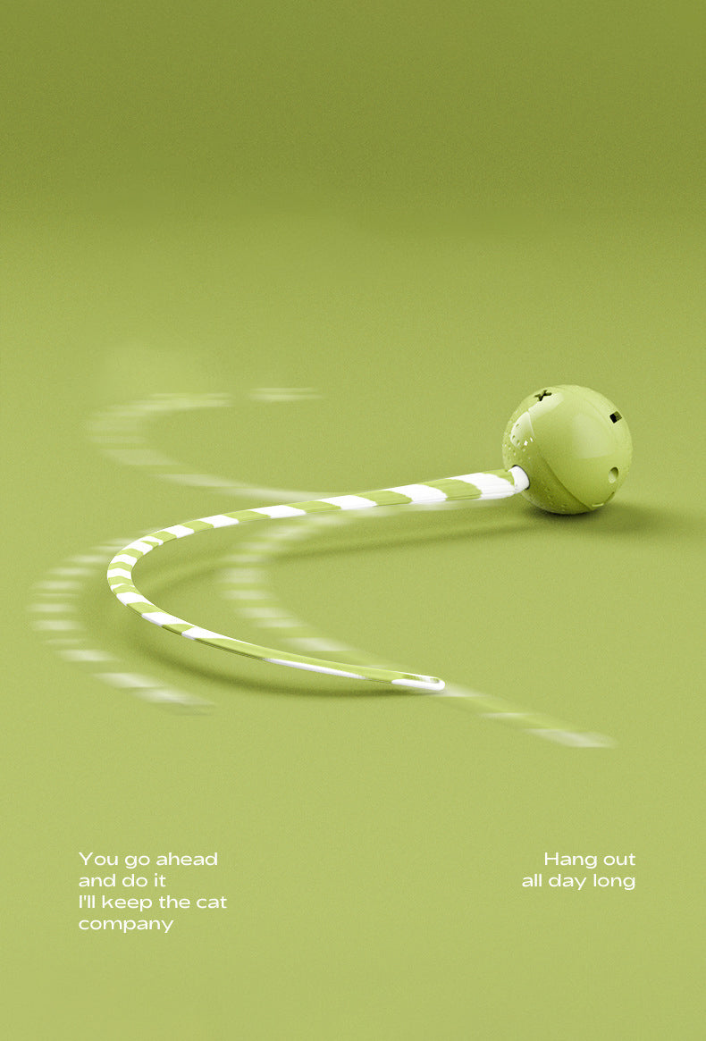 Interactive Motion-Activated Pet Ball Toy With Sensor