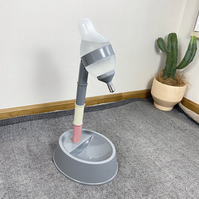 Adjustable Elevated Automatic Pet Water Dispenser and Feeder