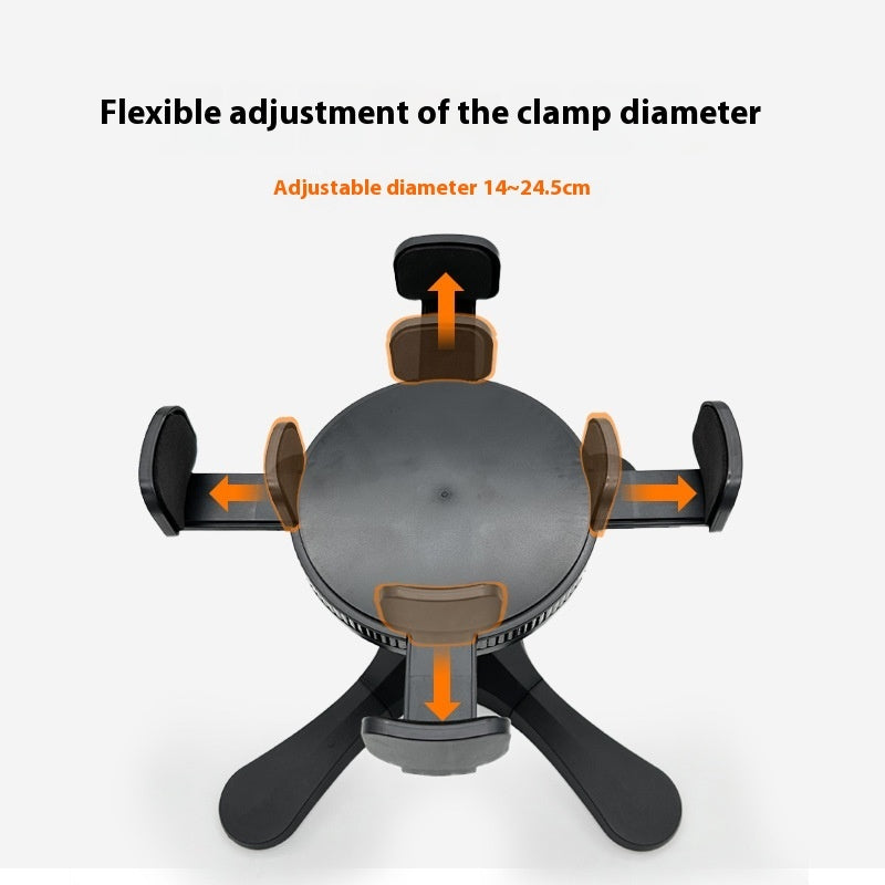 Adjustable Elevated Pet Bowl Stand with Anti-Tip Design