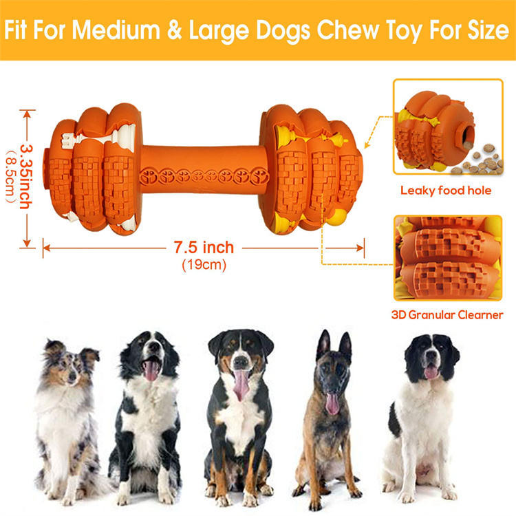 Durable Chew Toy Interactive Tooth Cleaning Pet Toy