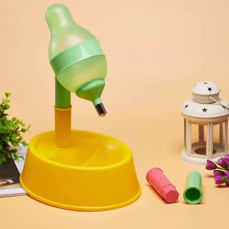 Adjustable Elevated Automatic Pet Water Dispenser and Feeder