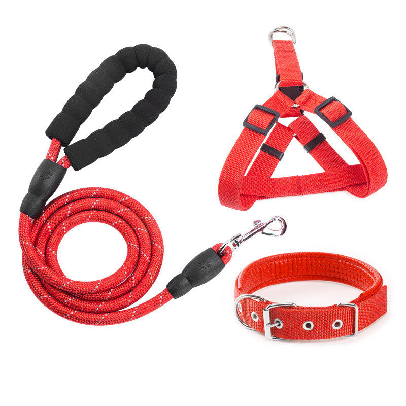EVA Reflective Pet Leash And Collar Set