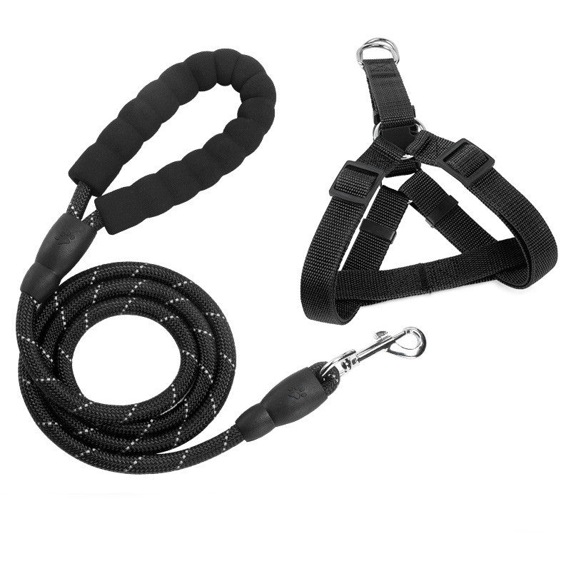 EVA Reflective Pet Leash And Collar Set