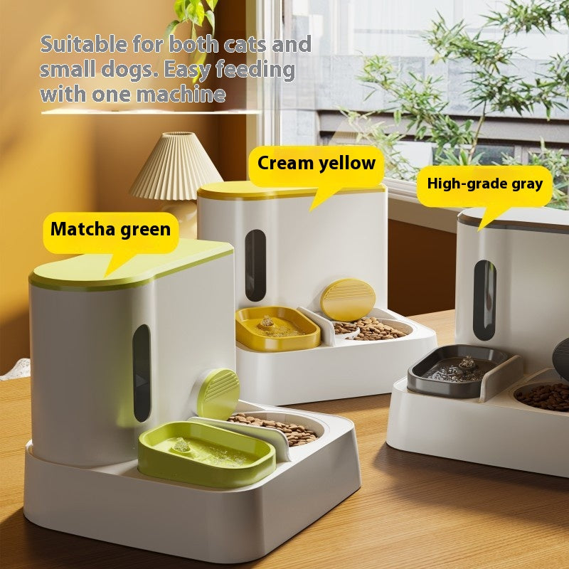 Automatic Double Pet Feeder and Water Dispenser