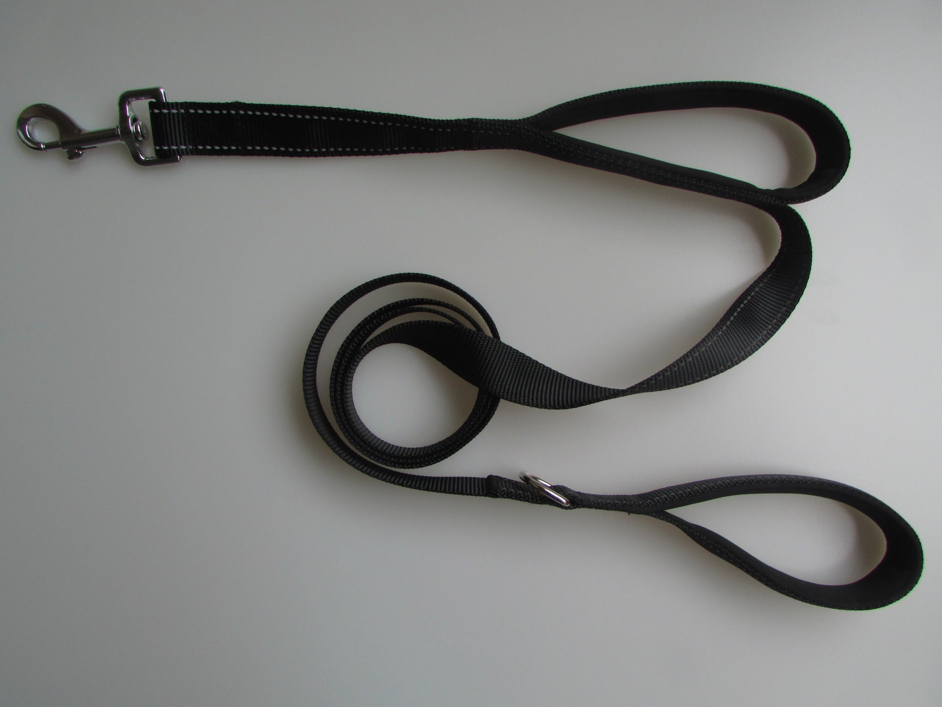 Double Handle Pet Leash Durable Control