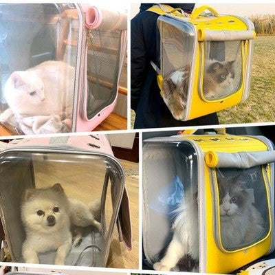 Portable Pet Backpack Convenient Carrier For Outings