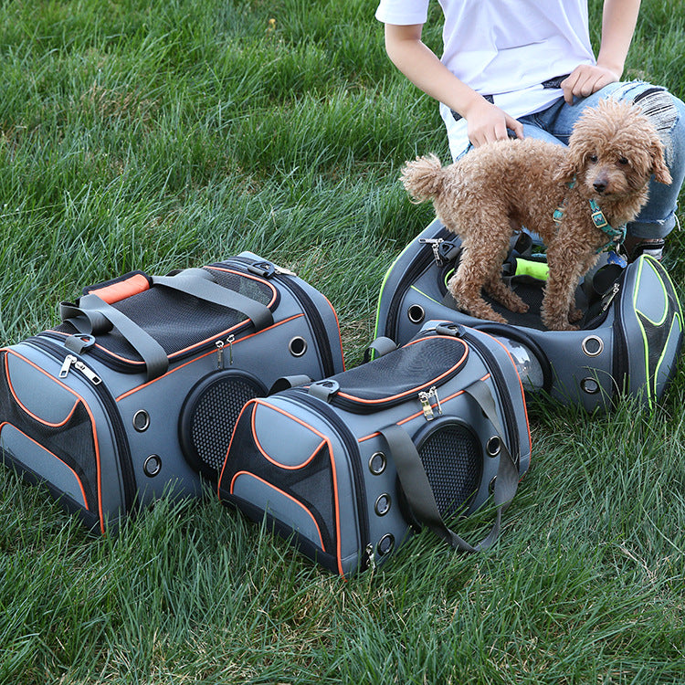 Portable Pet Diaper Backpack Convenient Carrier Bag