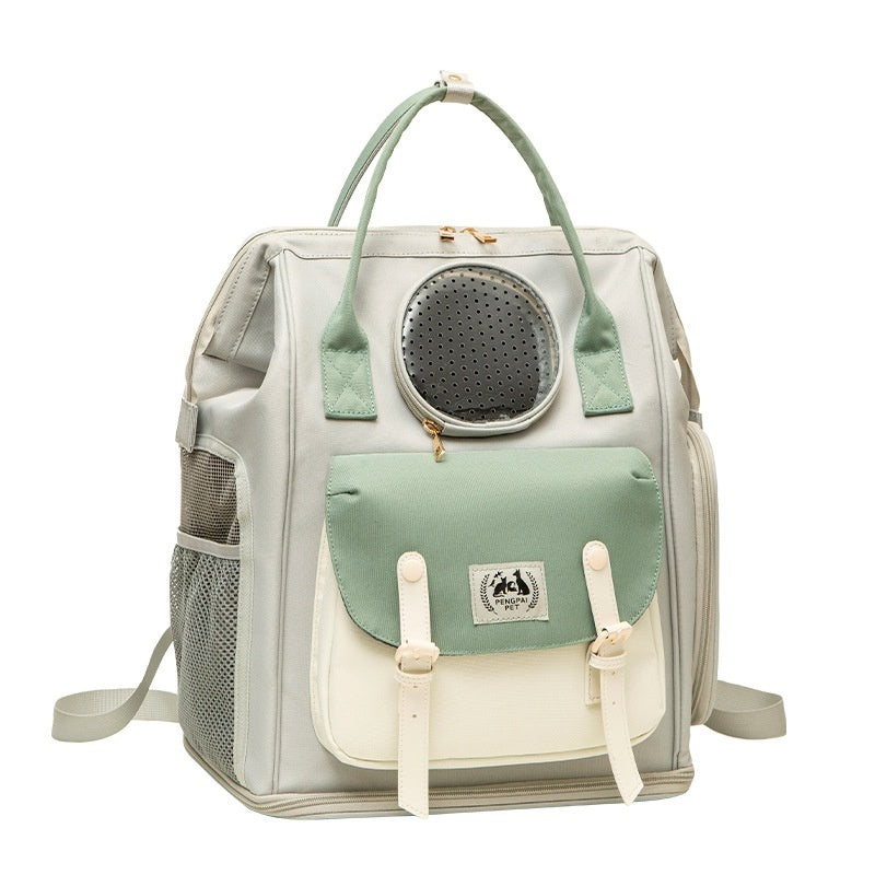 Large Capacity Breathable Portable Pet Backpack