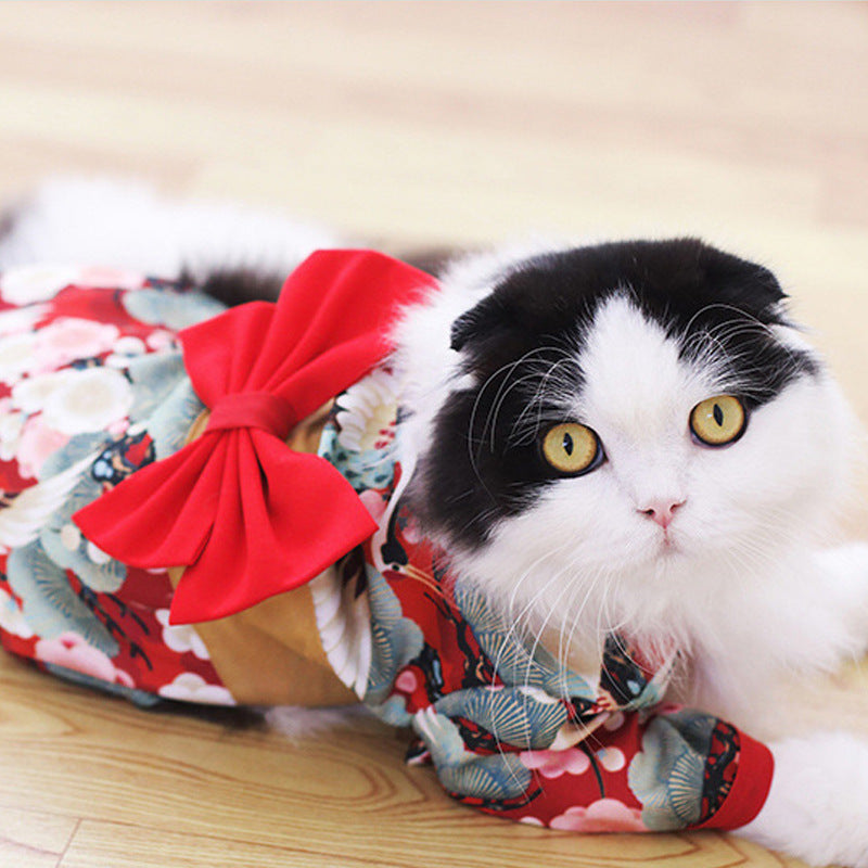 Fashion Kimono Decorative Outfit for Pets