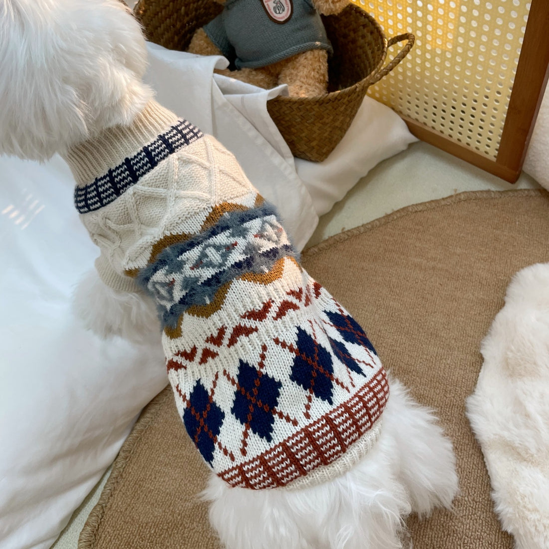 Autumn Winter Knit Sweater for Pets